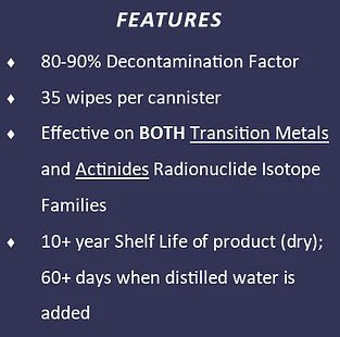 Quick Decontamination Solution Combo Wipes - Koshersafe