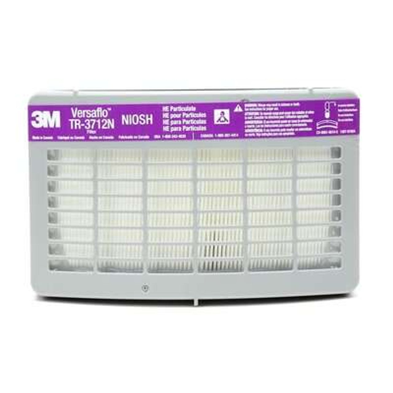 3M TR - 3712N - 5 HE Filter for Versaflo TR - 300 Series PAPR (Case of 5 Filters) - Koshersafe