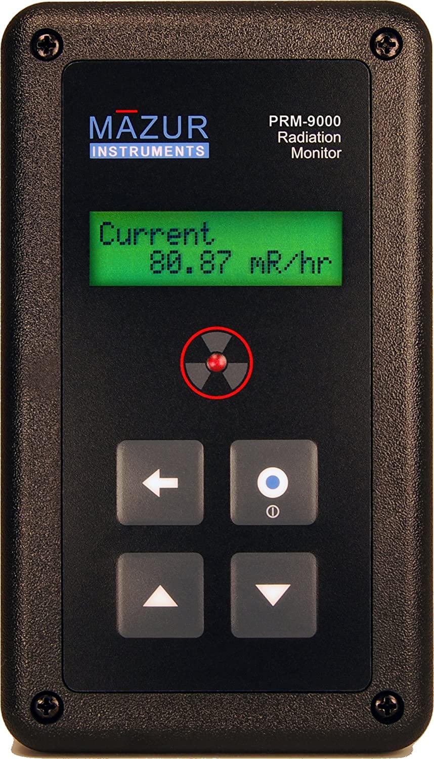 PRM - 9000 Geiger Counter Handheld Alpha, Beta, Gamma, X - Ray Geiger Counter – Nuclear Radiation Contamination Detector & Monitor - Koshersafe