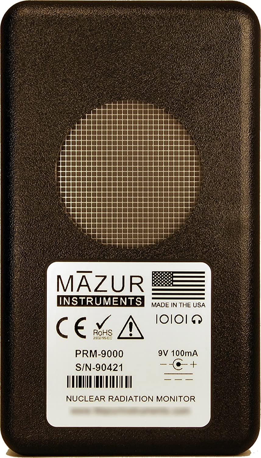 PRM - 9000 Geiger Counter Handheld Alpha, Beta, Gamma, X - Ray Geiger Counter – Nuclear Radiation Contamination Detector & Monitor - Koshersafe