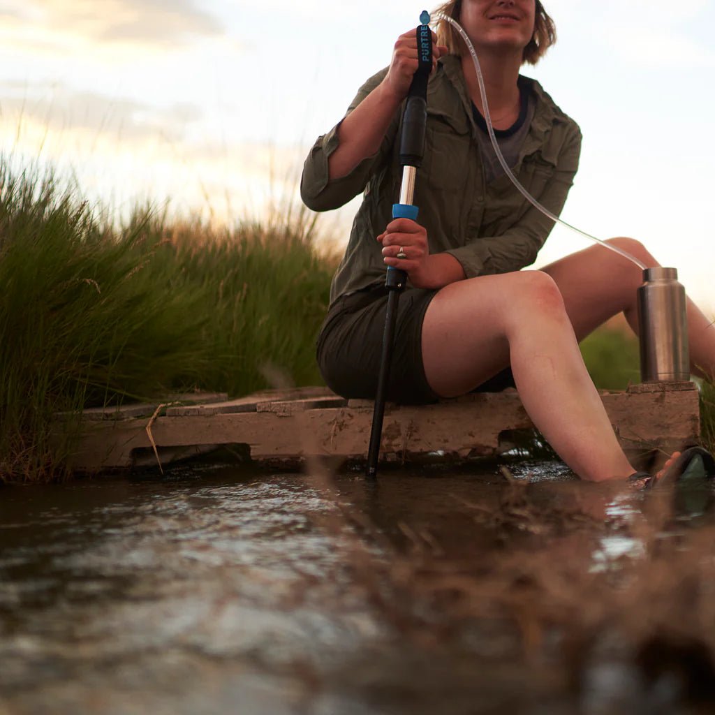 PURTREK - TREK POLE WATER FILTRATION SYSTEM - SOLO 2.0 - Koshersafe